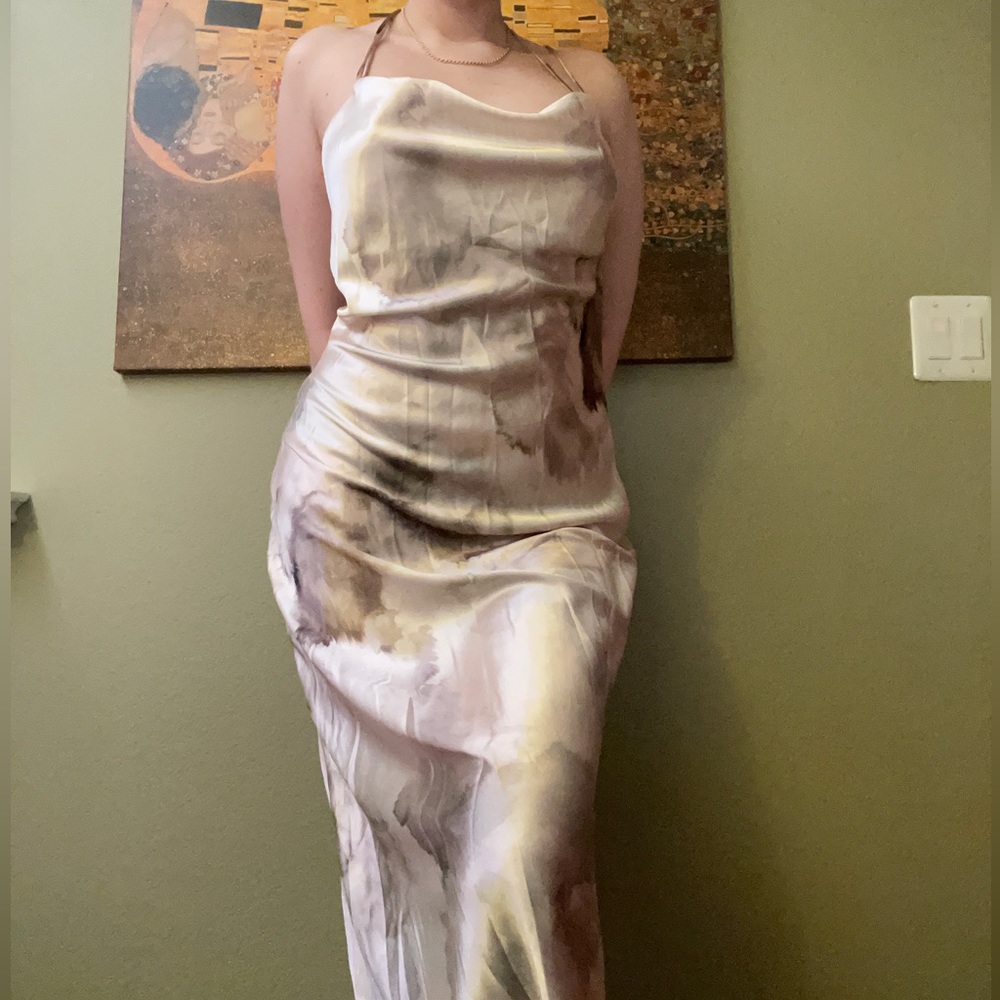 Satin dress
